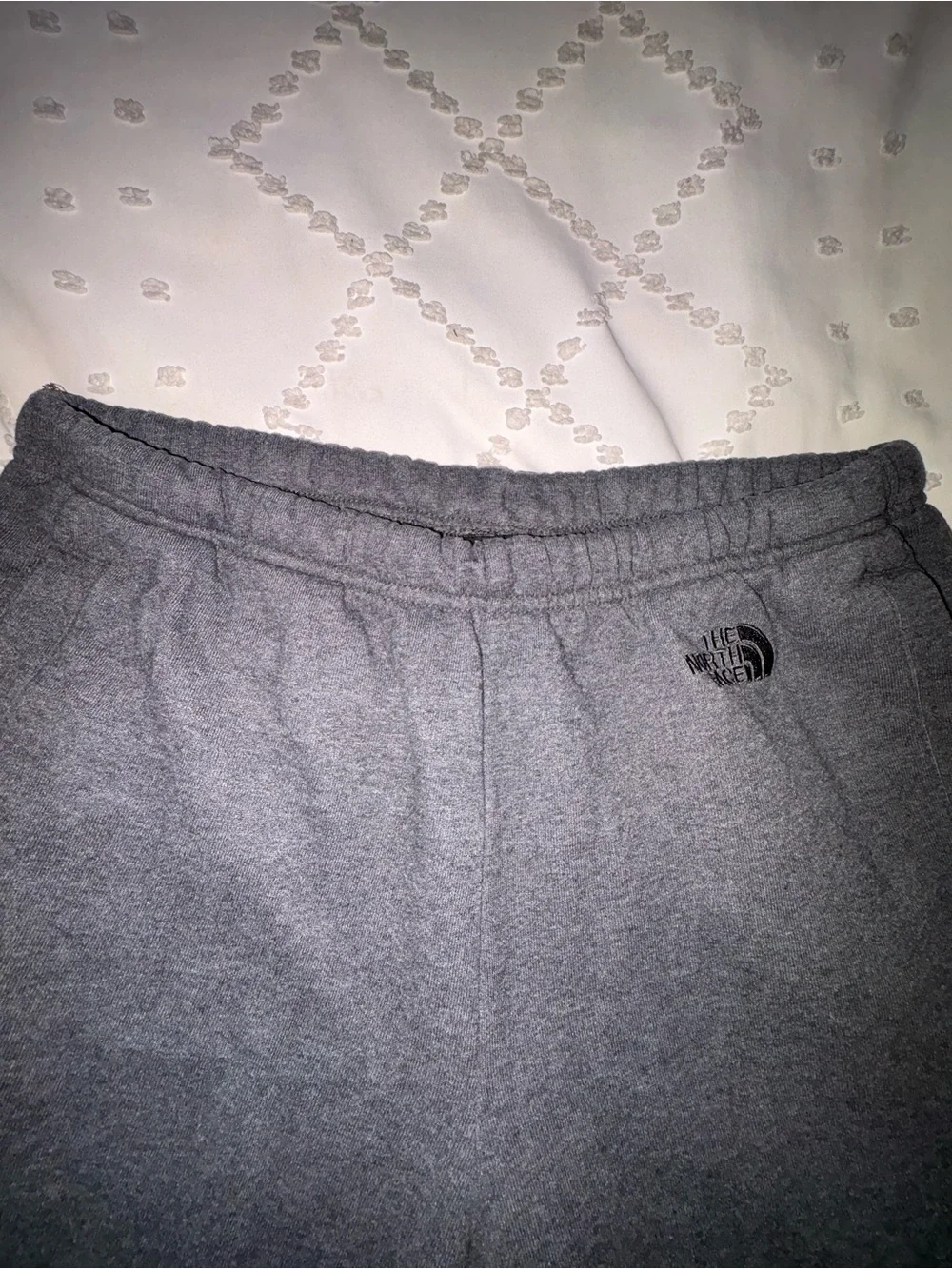 The North Face Charcoal Gray Fleece Joggers